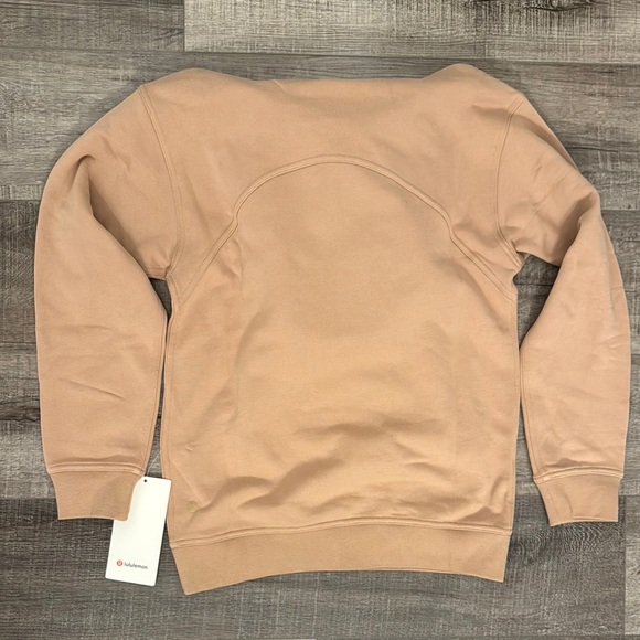 44. NWT- Lululemon All Yours Hoodie in Beech Wood Size 4 - Picture 6 of 8